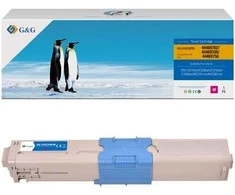 G&amp;G kompatybilny toner su OKI 44469705, NT-CO310M, magenta, 2000s
