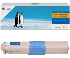 Su G&amp;G suderinami dažai su OKI 44973533, NT-COC301FY, geltona, 1500s
