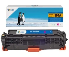 Suderinamas su G&amp;G tonerio kasetėmis: HP CC533A, CE413A, CF383A, Canon CRG118, CRG718, C, NT-PH533UM, HP 304A, rausvai raudona, 2800s