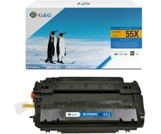 G&amp;G kompatybilny toner su HP CE255X, Canon CRG724, NT-PH255XC, HP 55X, juodas, 12500s