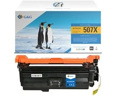 G&amp;G kompatybilny toner su HP CE400X, NT-PH507XBK(CE400X), HP 507X, juodas, 11000s