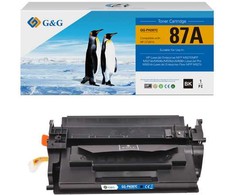 G&amp;G kompatybilny toner su HP CF287A, NT-PH287C, HP 87A, juodas, 9000s, 930g