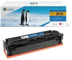 G&amp;G suderinamas toneris su HP CF403A, NT-PH201M, HP 201A, rausvai raudona, 1330s