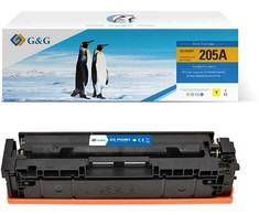 G&amp;G suderinamas toneris HP CF532A, NT-PH205Y, HP 205A, geltonas, 900 psl.