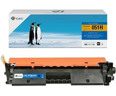 Su G&amp;G suderinami dažai su Canon CRG051H, NT-PC051XC, juodi, 4100s, didelės talpos
