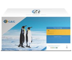 Su G&amp;G suderinami dažai su Kyocera TK5140Y, NT-FKTK5140Y, geltona, 5000s