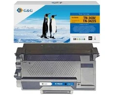 Su G&amp;G suderinami dažai su Brother TN3430, NT-PB3430, juodi, 3000s