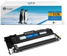 G&amp;G kompatybilny toner su HP W2070A, NT-PH2070BK, HP 117A, juodas, 1000s
