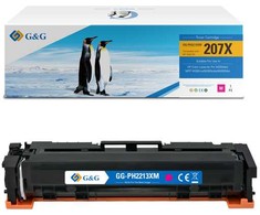 G&amp;G dažai Su G&amp;G suderinami dažai su HP W2213X, NT-PH2213XM, HP 207X, rausvai raudona, 2450s