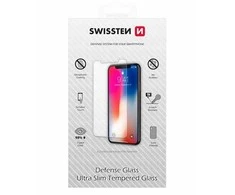 Swissten grūdinto stiklo ekrano apsauga, pro Apple iPhone SE 2020, juoda, tinka dėklui ir spalvotas rėmelis
