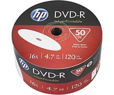Verbatim Hewlett Packard (HP) HP DVD-R 4,7 GB 16x50 vnt (HPP1650-)