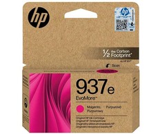 Originalus HP rašalas EvoMore 4S6W7NE, HP 937e, rausvai raudonas, 1650s