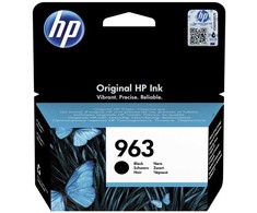 HP oryginalny ink / tusz 3JA26AE, HP 963, juodas, 1000s, 24.09ml