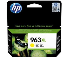 Hewlett Packard (HP) HP 963XL didelio našumo geltonas rašalas