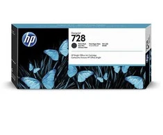 Hewlett Packard (HP) HP 728 juoda mat (3WX25A) 130 ml