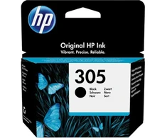 Hewlett Packard (HP) Originali HP 305 juoda rašalo kasetė