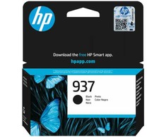 HP 937 juodo originalaus rašalo kasetė