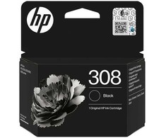 HP 308 juoda 7FP21UE