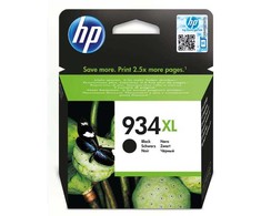 HP oryginalny ink / tusz C2P23AE, HP 934XL, juodas, 1000s, 25,5ml