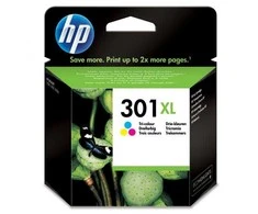 Hewlett Packard (HP) HP 301XL Tri-color (CH564EE) Rašalinė kasetė, CMY