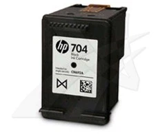Hewlett Packard (HP) HP 704 Originalus Juoda 1 vnt
