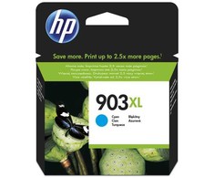 „Tusz HP 903XL“ didelės talpos žydro spalvos originali rašalo kasetė