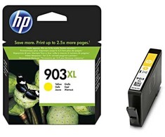 HP originalus rašalas / kasetė T6M11AE, HP 903XL, geltona, 825s, 9,5 ml, didelės talpos