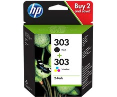 HP 303 juoda + spalva 3YM92AE