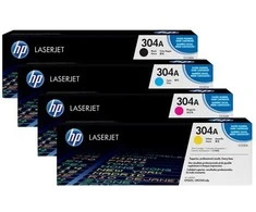 „Hewlett Packard“ (HP) „HP 304A Color LaserJet CP2025/CM2320 Toneris Geltona“ (2 800 puslapių)