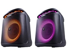 Kompiuterio kolonėlės Defender garsiakalbis Defender BOOMER 45 Bluetooth garsiakalbis 45W MP3/FM/SD/USB/AUX/TWS/LED/MIC KARAOKE juodas