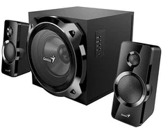 Kompiuterio kolonėlės Genius garsiakalbiai SW-2.1 1850BT, 2.1, 50W, juoda, RCA vstup, Bluetooth 5.3