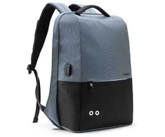 Kuprinė na notebook 15,6", Neoton 2.0, mėlyna, poliester, Bestlife