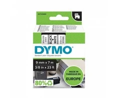 Dymo Juostelė D1 40913 9mm x 7m juodas ir baltos spalvos, 1vnt