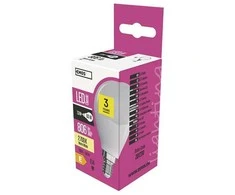 LED lemputė EMOS Lighting E14, 220-240V, 7.3W, 806lm, 2700k, šiltai balta, 30000h, Classic 86x45x45 mm