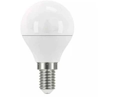 LED lemputė EMOS Lighting E14, 220-240V, 5W, 470lm, 2700k, šiltai balta, 30000h, Mini Globe 45x78mm