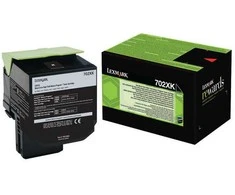 Lexmark 702XK Cartridge, Juodas