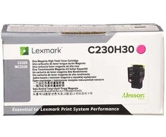 Originalus „Lexmark“ toneris C230H30, rausvai raudonas, 2300s, didelės talpos