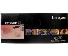 Lexmark E260, E360, E460 cartridge juodas