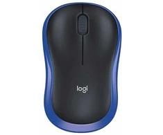 Bevielė pelė Logitech M185, Mėlyna