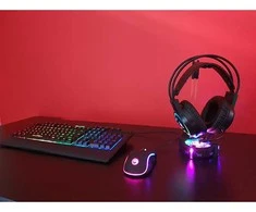Klaviatūra Marvo CM305 + ausinės (CM305 US)