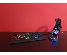Klaviatūra Marvo CM305 + ausinės (CM305 CZ / SK)