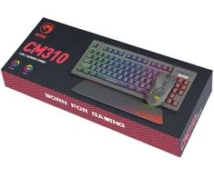 Klaviatūra MARVO CM310 Loot 30 3-in-1 Žaidimų Įrangos Rinkinys | Juodas | UK