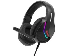 MARVO H8618 BK Tactic 40 RGB Laidinės žaidimų ausinės | USB | Juodos