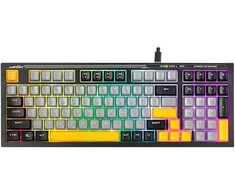 MARVO K638B Soldat S50B Laidinė žaidimų klaviatūra | USB | Juoda
