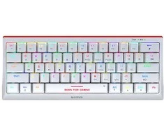 Marvo HECATE 61R klaviatūra su laidu (USB) US, balta mechaninė