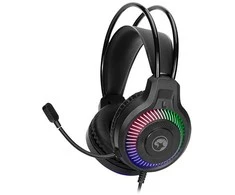 Marvo LOOT 40 komplektas klaviatūra su laidu (USB) CZ/SK, juoda pelė dla gracza, podkładka, klaviatūra, podświetlona