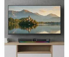 Namų kino sistema Marvo Soundbar Soundbar SG-286, 2.0, 10W, juoda, garsumo valdiklis, RGB apšvietimas, USB / Bluetooth, 60Hz-20kHz