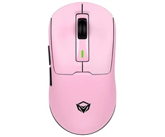 Meetion GW24 Pelė rožinė, 8000DPI, Tri-Mode