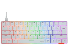 Meetion HESTIA klaviatūra su laidu (USB) US, balta mechaninė