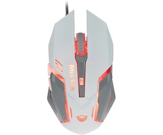 Meetion M915 Pelė su laidu, balta, 2400DPI